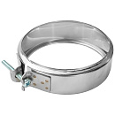 Хомут обжимной D-250 для дымохода из нержавеющей стали Прок с доставкой в Кисловодск